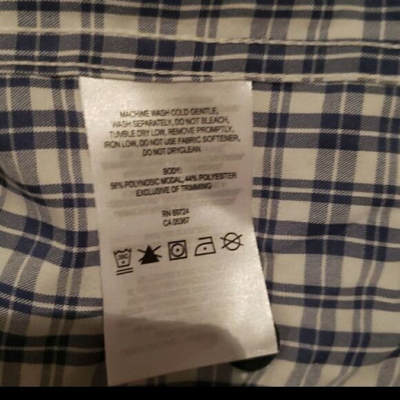 COLUMBIA SHORT SLEEVE COLAR SHIRT - Picture 3 of 3